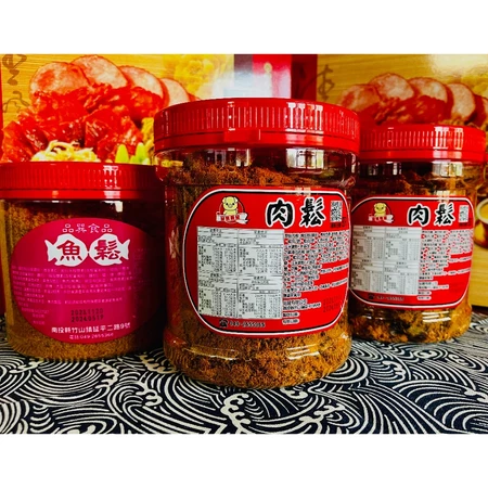 【豬肉鬆 芝麻海苔 l 原味】600g 罐裝