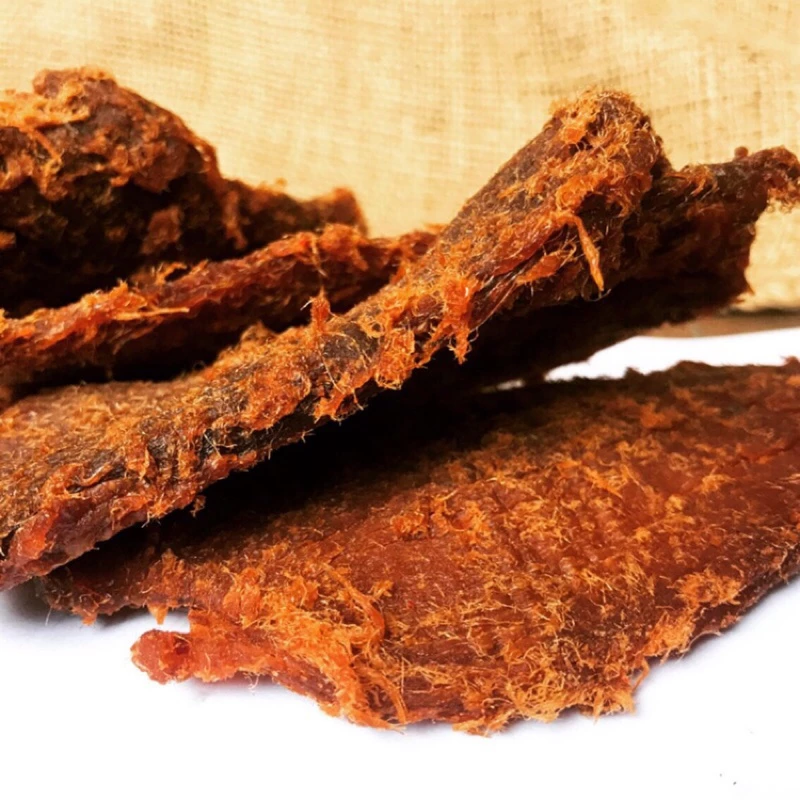 肉乾搭配無糖茶飲