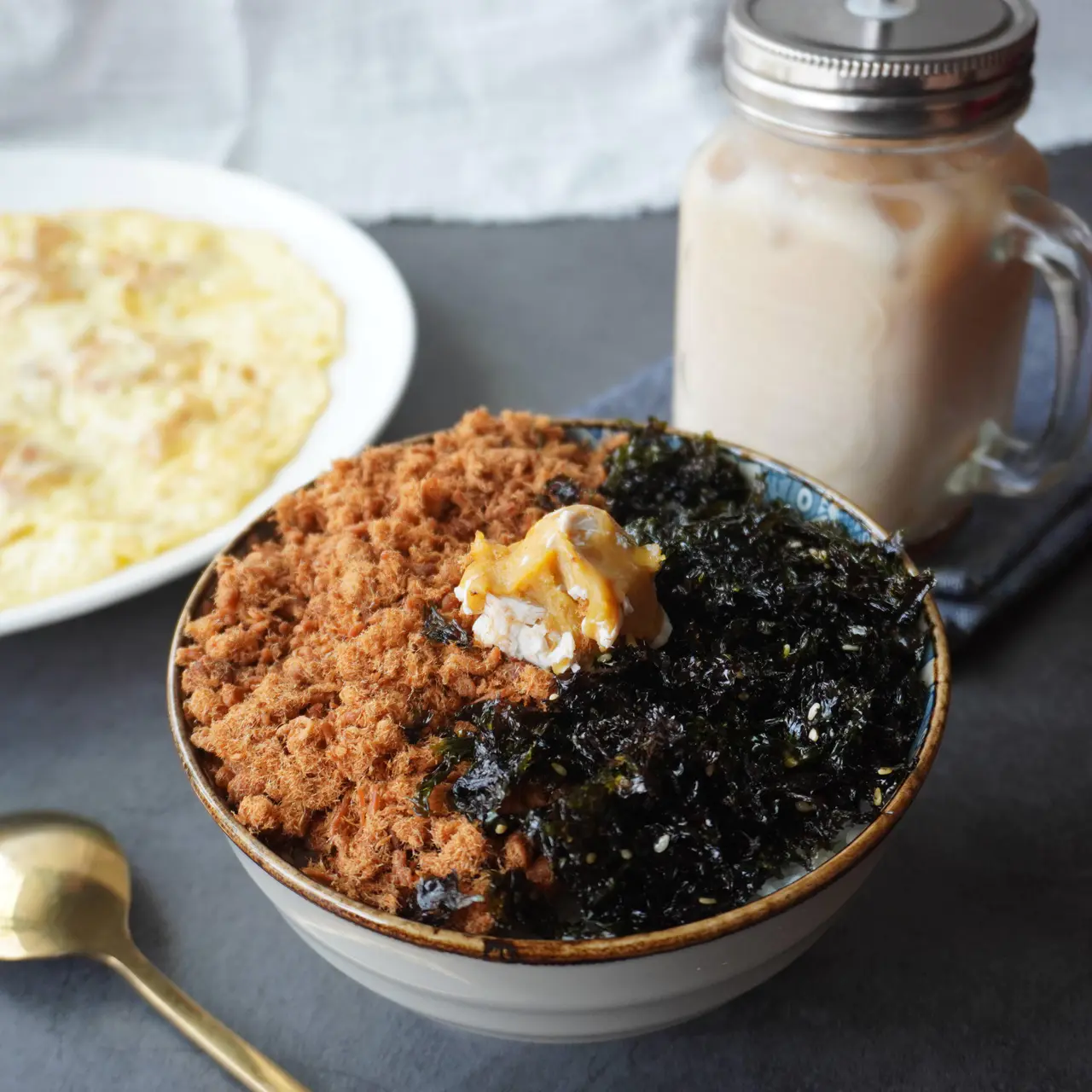 Dcard Style Butter Meat Floss Rice
