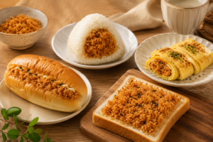 Pork Floss Calories Comparison: Bread, Rice Balls & Omelets Guide
