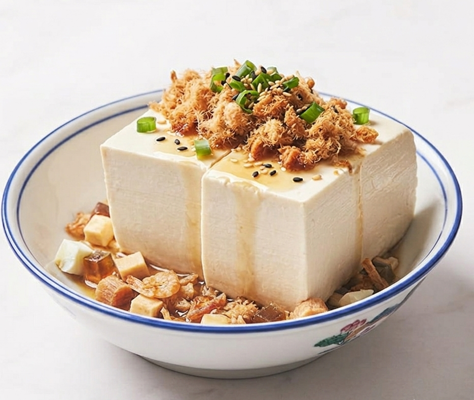 肉鬆豆腐布丁創意吃法